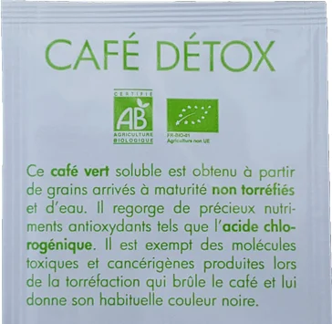 Café vert soluble Café vert soluble