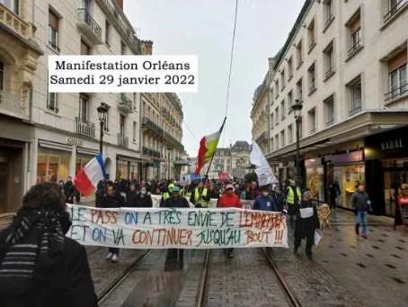 manifestation-orleans-samedi-29-janvier-2022-A Manifestation à Orléans samedi 29 janvier 2022