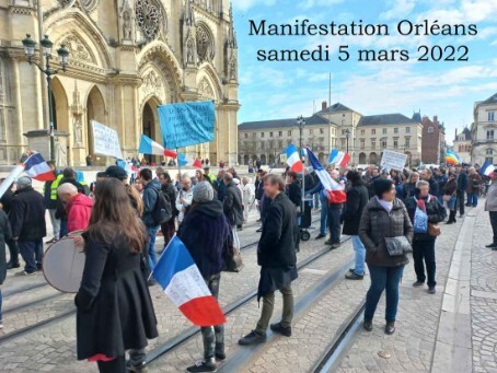 Manifestation à Orléans samedi 5 mars 2022