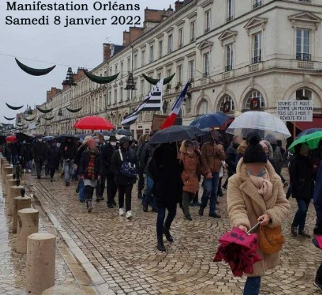 manifestation-orleans-samedi-8-janvier-2022-A Manifestation à Orléans samedi 8 janvier 2022