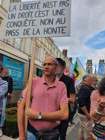 manifestation-orleans-pass-sanitaire manifestation à orléans contre le pass de la honte